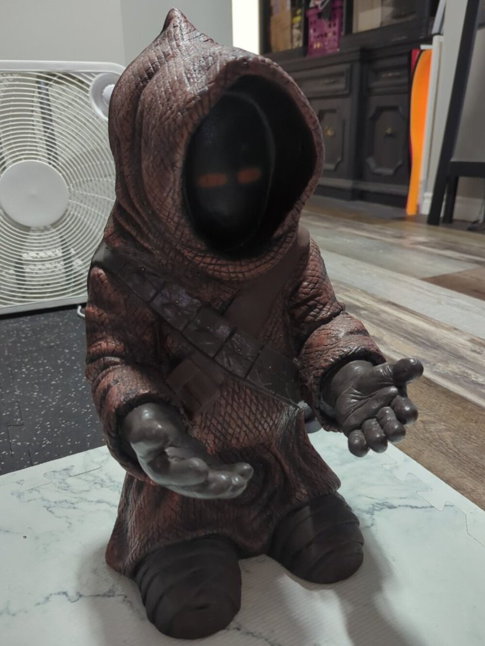 Star Wars Collectors Edition 20” Jawa Halloween Candy Bowl Holder - Missing Bowl